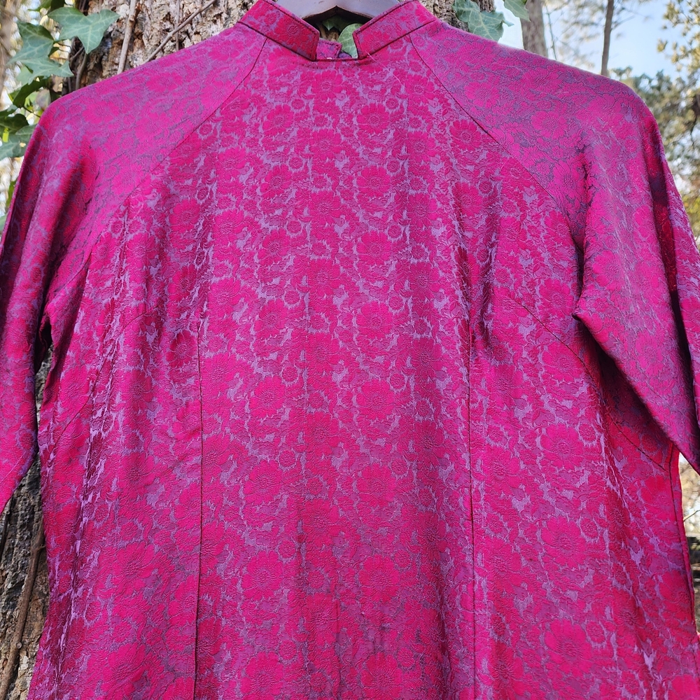 VINTAGE THUTHUY CHEONGSAM INSPIRED SHIFT DRESS